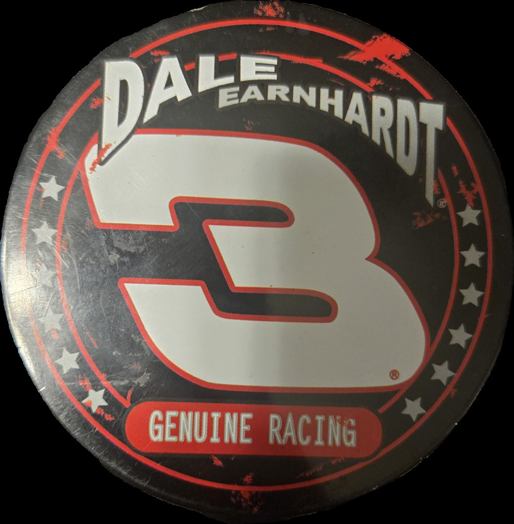 Dale Earnhardt #3 NASCAR Coasters Set of 5 - Cork Back Drinks Genuine Racing